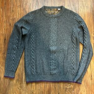 Robert Graham Men’s Size Small Wool Sweater